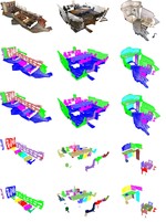 3D Instance Embedding Learning With a Structure Aware Loss Function for Point Cloud Segmentation